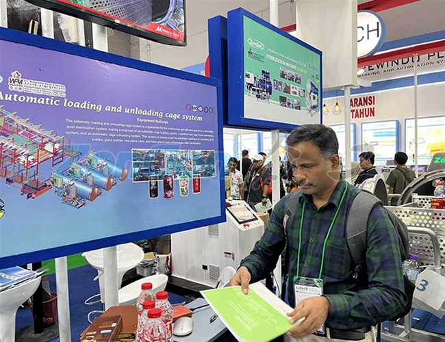 印尼展會現(xiàn)場