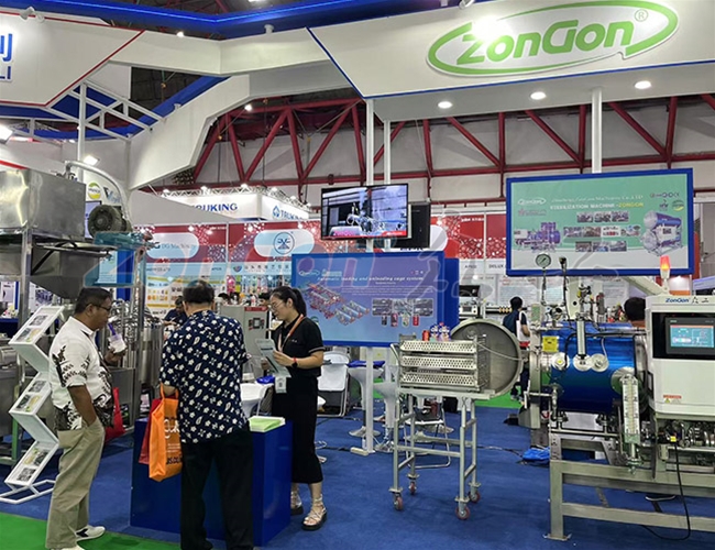 印尼展會現(xiàn)場