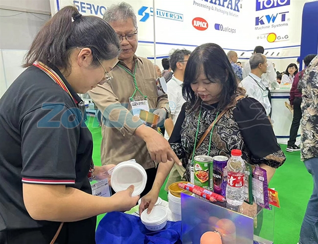 印尼展會現(xiàn)場