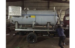 浙江嘉興客戶(hù)定購(gòu)的全自動(dòng)殺菌鍋與粽子鍋發(fā)貨現(xiàn)場(chǎng)