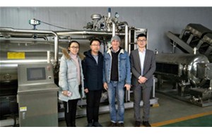 南非客戶(hù)來(lái)我廠考察全自動(dòng)噴淋殺菌釜達(dá)成合作意向！