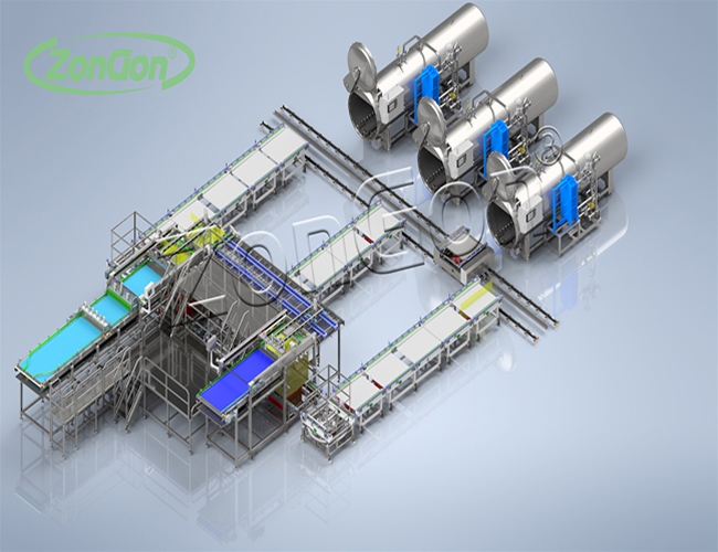 全自動(dòng)裝卸籠