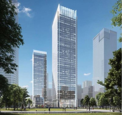 215米！超高層地標！快意電梯在東莞CBD璀璨綻放